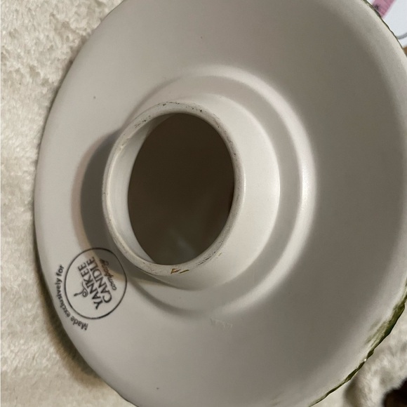 Yankee Country Ceramic candle shade  apple orchard/  farmhouse sign - Picture 6 of 10